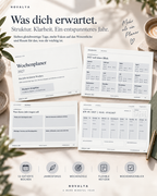 Novalya Wochenplaner 2027 – Modern Graphite | Digitaler Wochenplaner
