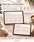 Novalya Wochenplaner 2027 – Soft Terracotta | Digitaler Wochenplaner