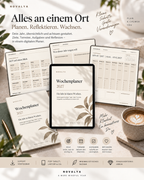 Novalya Wochenplaner 2027 – Essential Sand | Digitaler Wochenplaner