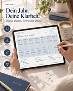 Novalya Wochenplaner 2027 – Deep Midnight | Digitaler Wochenplaner