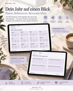 Novalya Wochenplaner 2027 – Quiet Lavender | Digitaler Wochenplaner