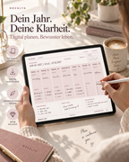 Novalya Wochenplaner 2027 – Muted Rose | Digitaler Wochenplaner