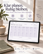 Novalya Wochenplaner 2027 – Quiet Lavender | Digitaler Wochenplaner