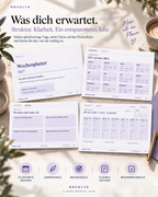 Novalya Wochenplaner 2027 – Quiet Lavender | Digitaler Wochenplaner